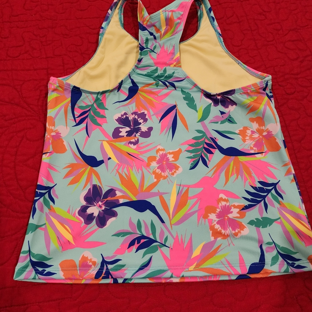 Land's End Girls Swim Separates. Tankini Swim Top, 14 & Girls  Bottoms 14/16 - Picture 5 of 9